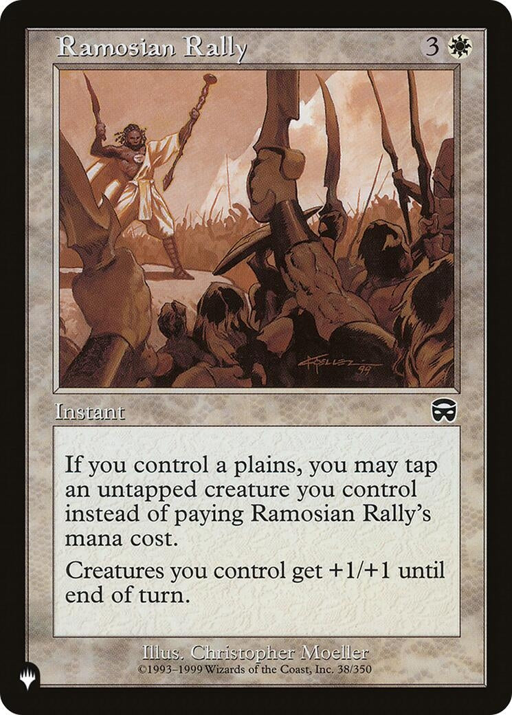 Image for Ramosian Rally (38/350) (The List Reprints) - Magic: The Gathering