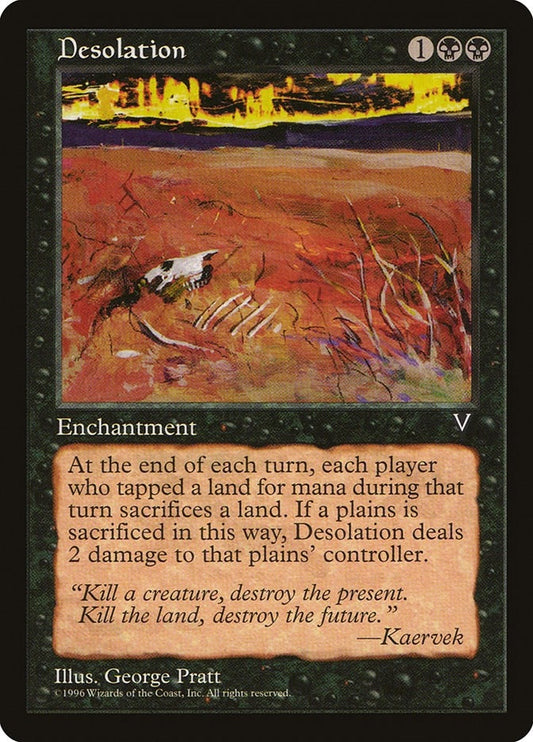 Image for Desolation (Visions) - Magic: The Gathering