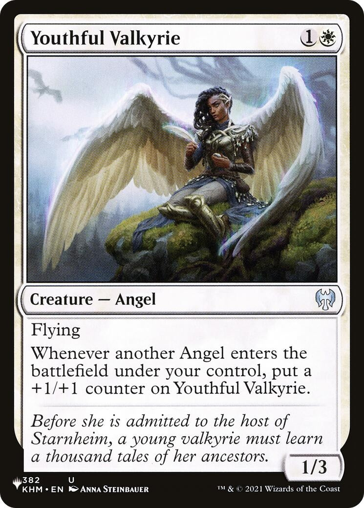 Image for Youthful Valkyrie (382/285) (The List Reprints) - Magic: The Gathering