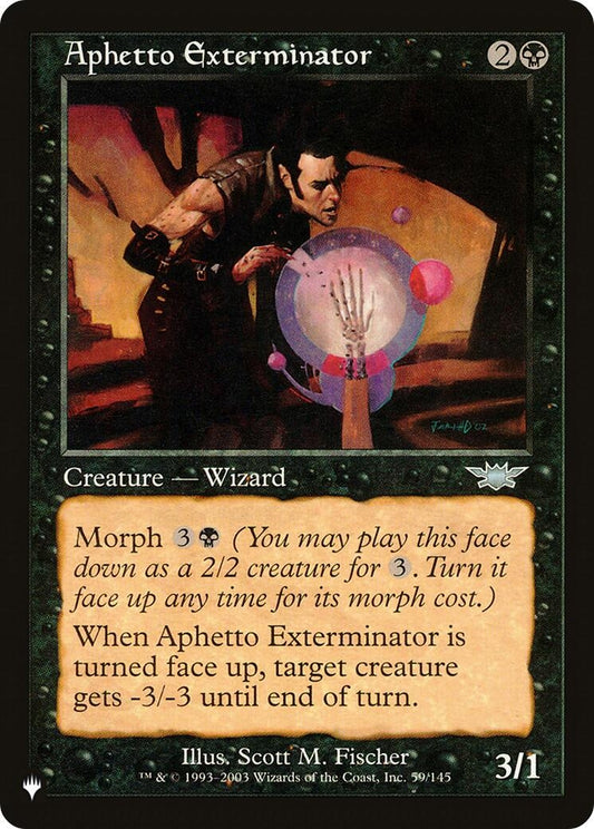 Image for Aphetto Exterminator (59/145) (The List Reprints) - Magic: The Gathering