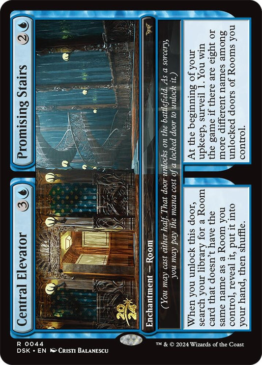 Image for Central Elevator // Promising Stairs (44) (Prerelease Cards) - Magic: The Gathering