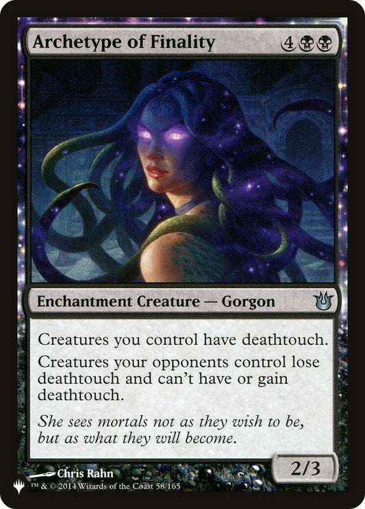 Image for Archetype of Finality (58/165) (The List Reprints) - Magic: The Gathering