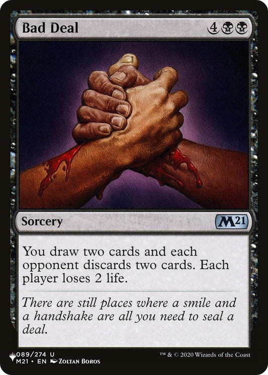 Image for Bad Deal (089/274) (The List Reprints) - Magic: The Gathering