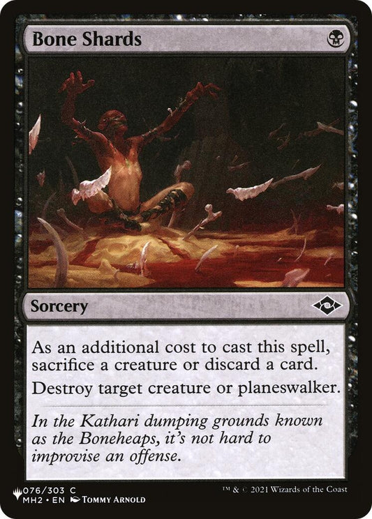 Image for Bone Shards (076/303) (The List Reprints) - Magic: The Gathering