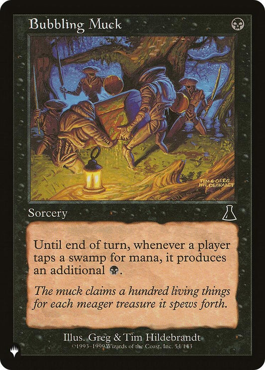 Image for Bubbling Muck (54/143) (The List Reprints) - Magic: The Gathering