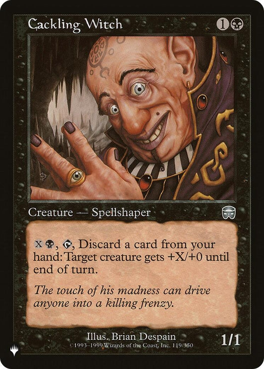 Image for Cackling Witch (119/350) (The List Reprints) - Magic: The Gathering