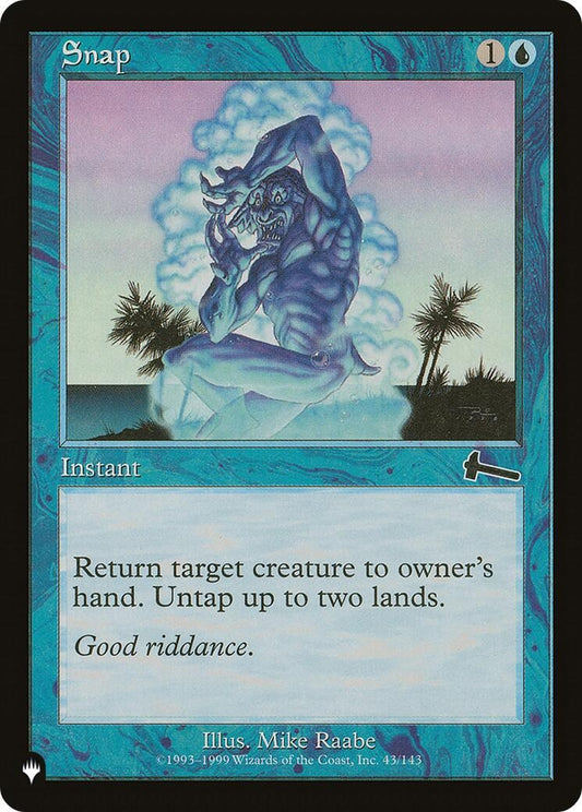 Image for Snap (ULG) (43/143) (The List Reprints) - Magic: The Gathering
