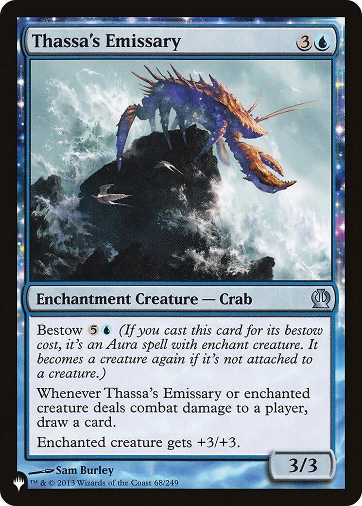 Image for Thassa's Emissary (68/249) (The List Reprints) - Magic: The Gathering