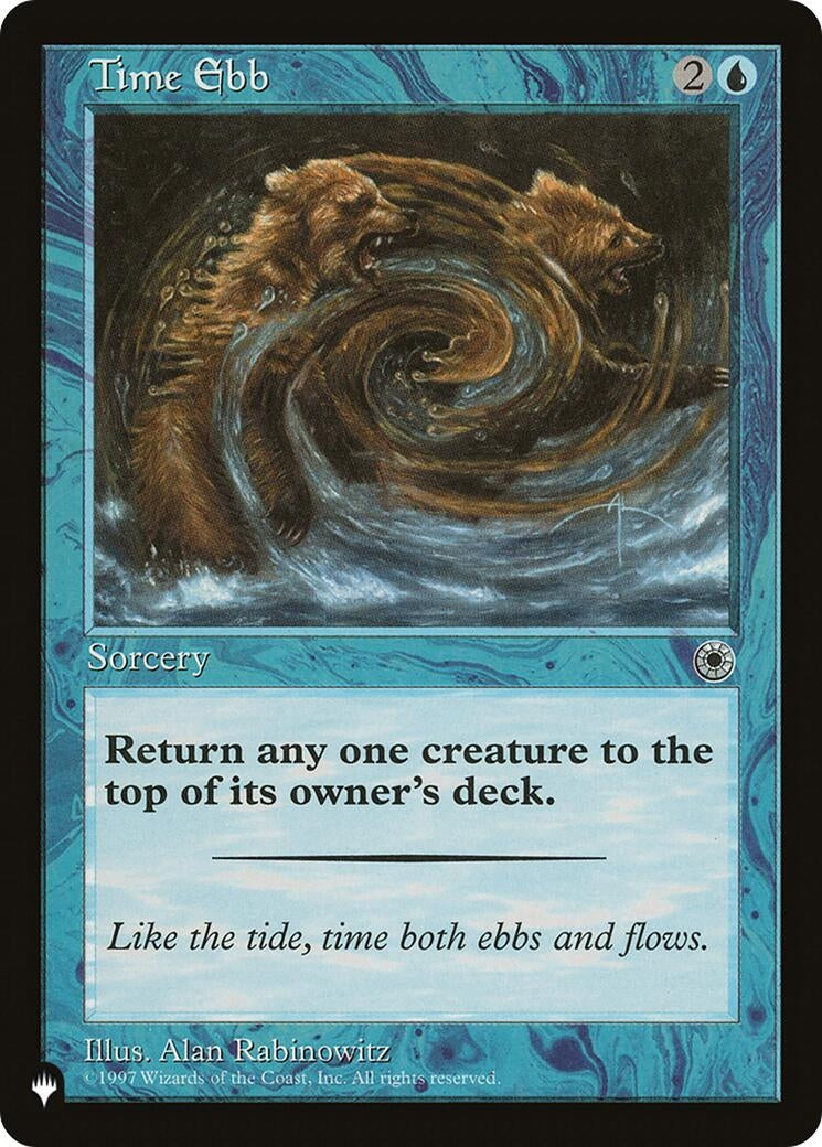 Image for Time Ebb (The List Reprints) - Magic: The Gathering
