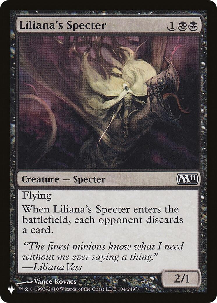 Image for Liliana's Specter (104/249) (The List Reprints) - Magic: The Gathering