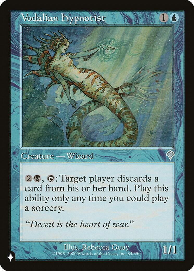 Image for Vodalian Hypnotist (84/350) (The List Reprints) - Magic: The Gathering