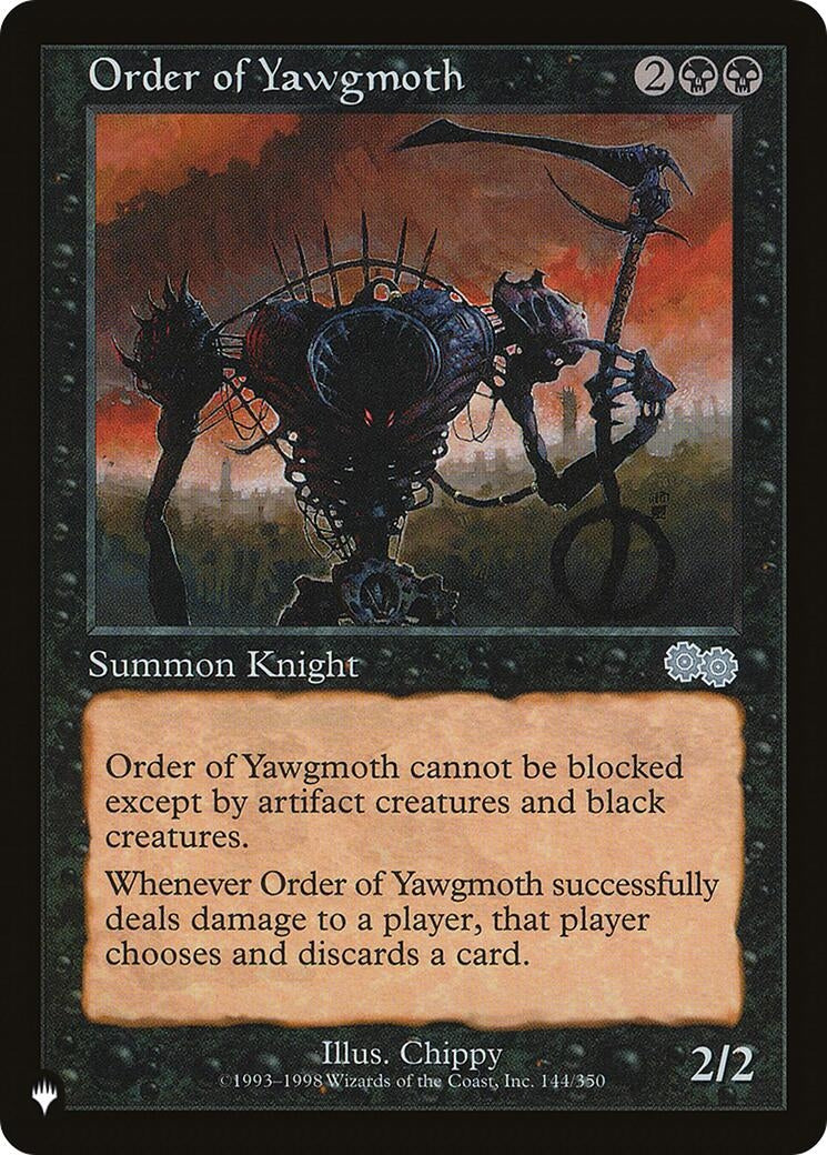 Image for Order of Yawgmoth (USG) (144/350) (The List Reprints) - Magic: The Gathering