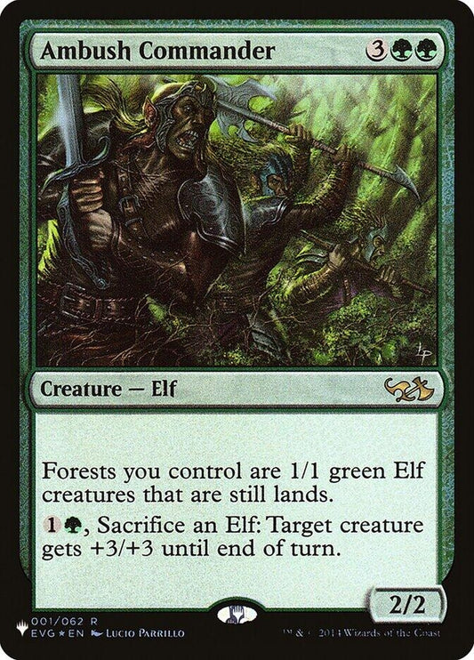Image for Ambush Commander (001/062) (The List Reprints) - Magic: The Gathering