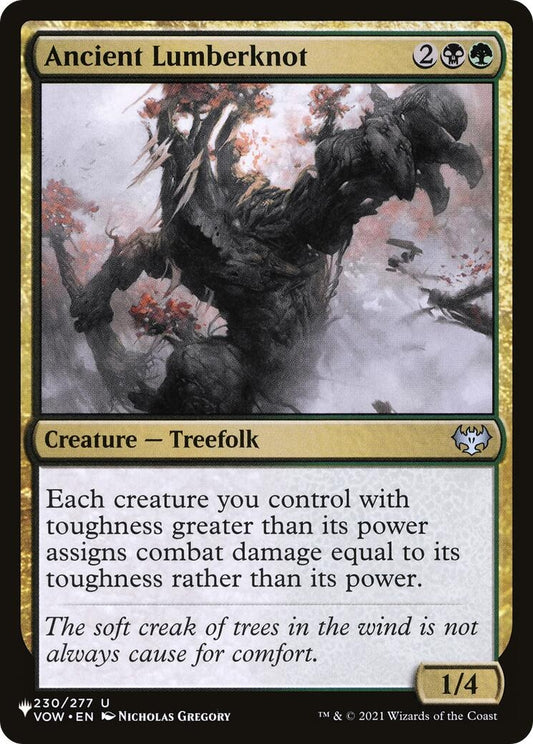 Image for Ancient Lumberknot (230/277) (The List Reprints) - Magic: The Gathering