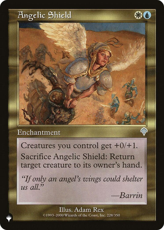 Image for Angelic Shield (228/350) (The List Reprints) - Magic: The Gathering