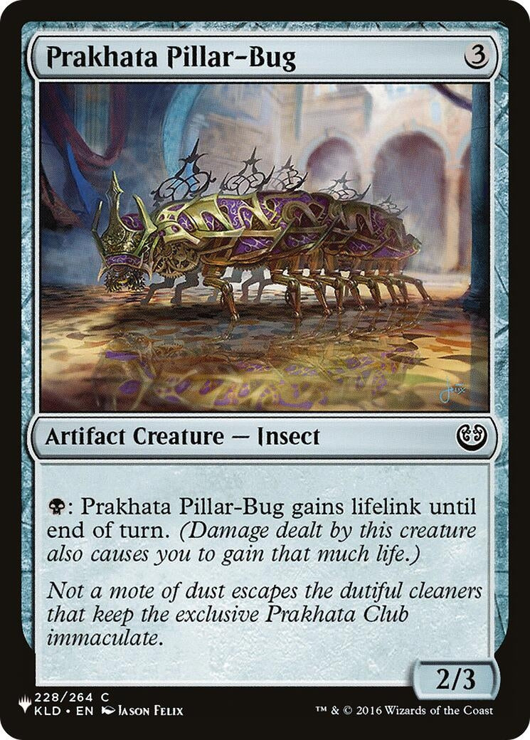 Image for Prakhata Pillar-Bug (228/264) (The List Reprints) - Magic: The Gathering