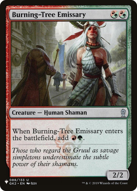 Image for Burning-Tree Emissary (088/133) (The List Reprints) - Magic: The Gathering