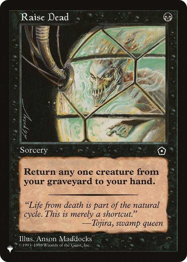 Image for Raise Dead (The List Reprints) - Magic: The Gathering
