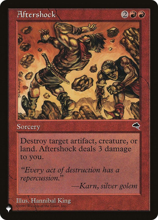 Image for Aftershock (The List Reprints) - Magic: The Gathering