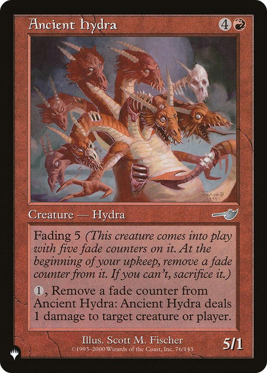 Image for Ancient Hydra (76/143) (The List Reprints) - Magic: The Gathering