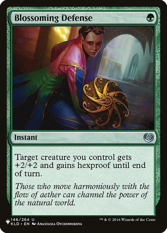 Image for Blossoming Defense (146/264) (The List Reprints) - Magic: The Gathering
