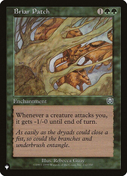 Image for Briar Patch (232/350) (The List Reprints) - Magic: The Gathering