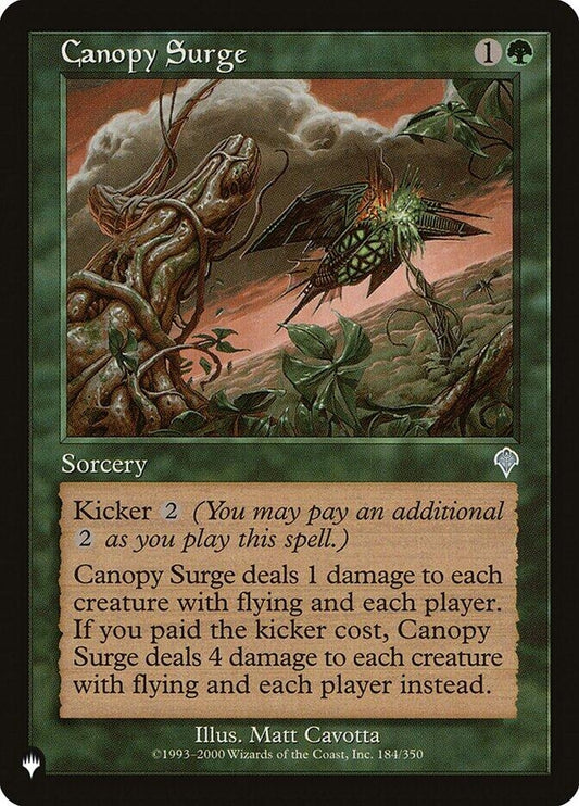 Image for Canopy Surge (184/350) (The List Reprints) - Magic: The Gathering