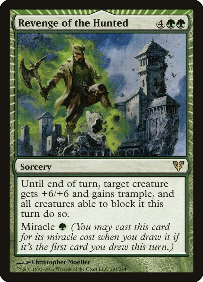 Image for Revenge of the Hunted (191) (Avacyn Restored) - Magic: The Gathering