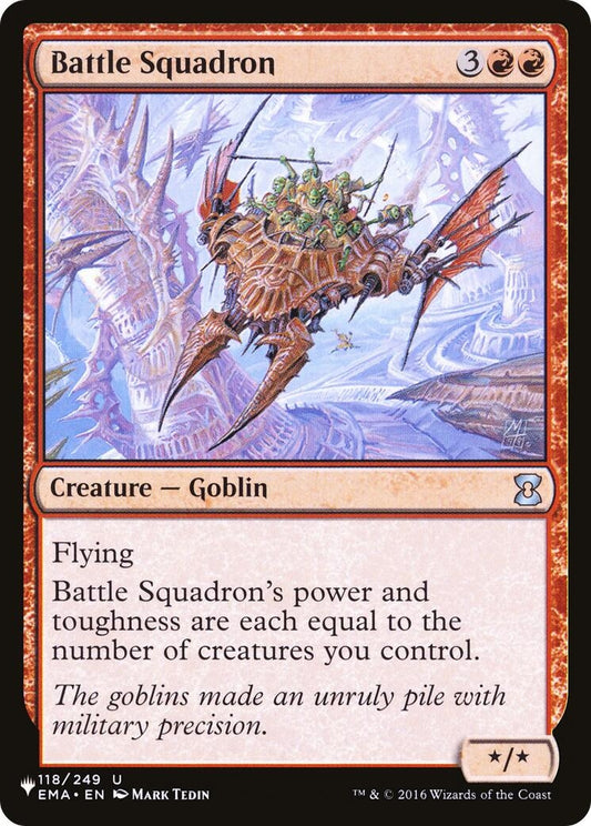 Image for Battle Squadron (118/249) (The List Reprints) - Magic: The Gathering