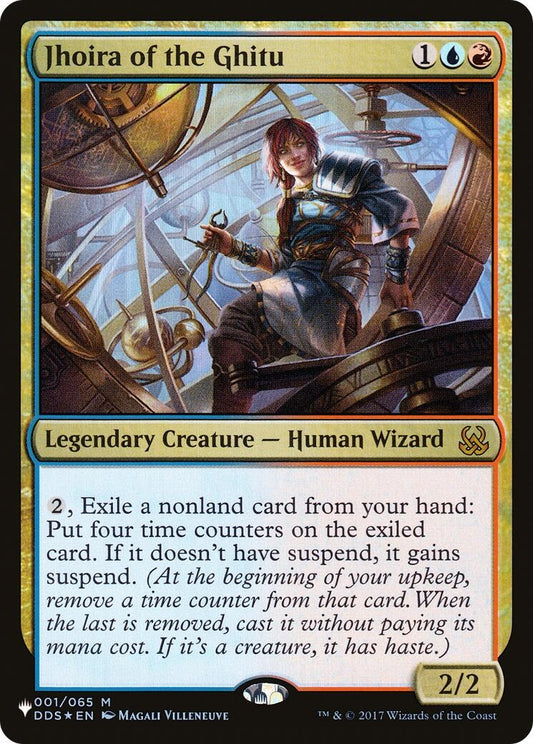 Image for Jhoira of the Ghitu (DDS) (001/065) (The List Reprints) - Magic: The Gathering