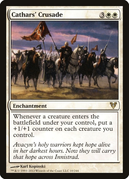 Image for Cathars' Crusade (10) (Avacyn Restored) - Magic: The Gathering