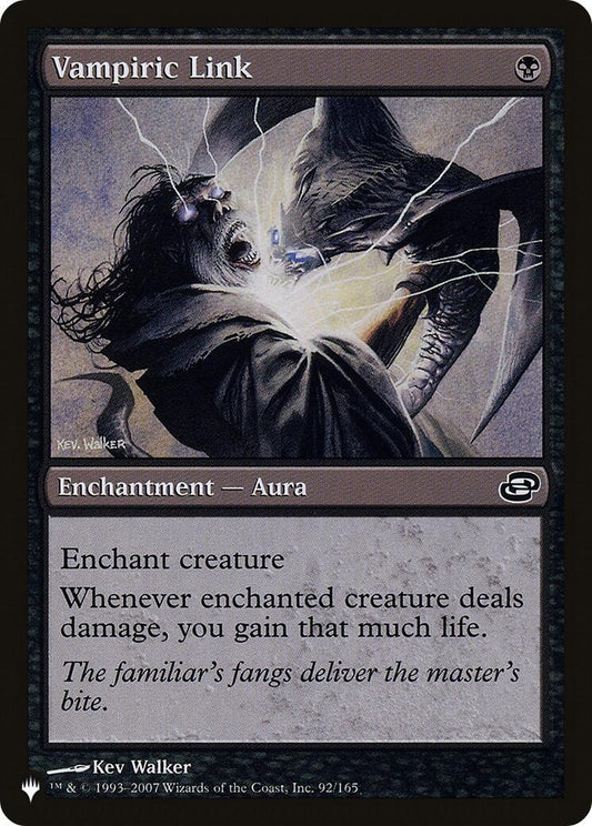 Image for Vampiric Link (92/165) (The List Reprints) - Magic: The Gathering
