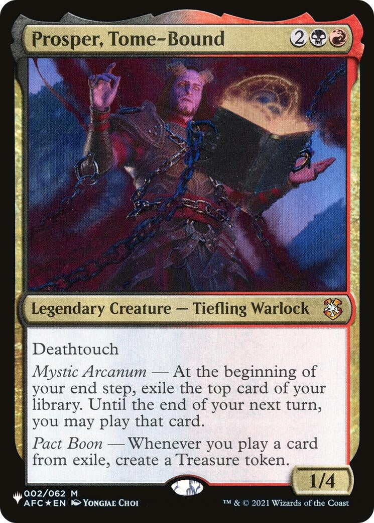 Image for Prosper, Tome-Bound (002/062) (The List Reprints) - Magic: The Gathering