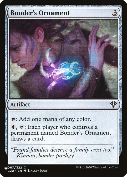 Image for Bonder's Ornament (067/322) (The List Reprints) - Magic: The Gathering