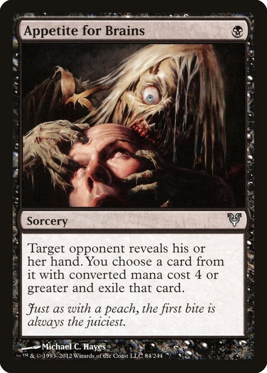 Image for Appetite for Brains (84) (Avacyn Restored) - Magic: The Gathering