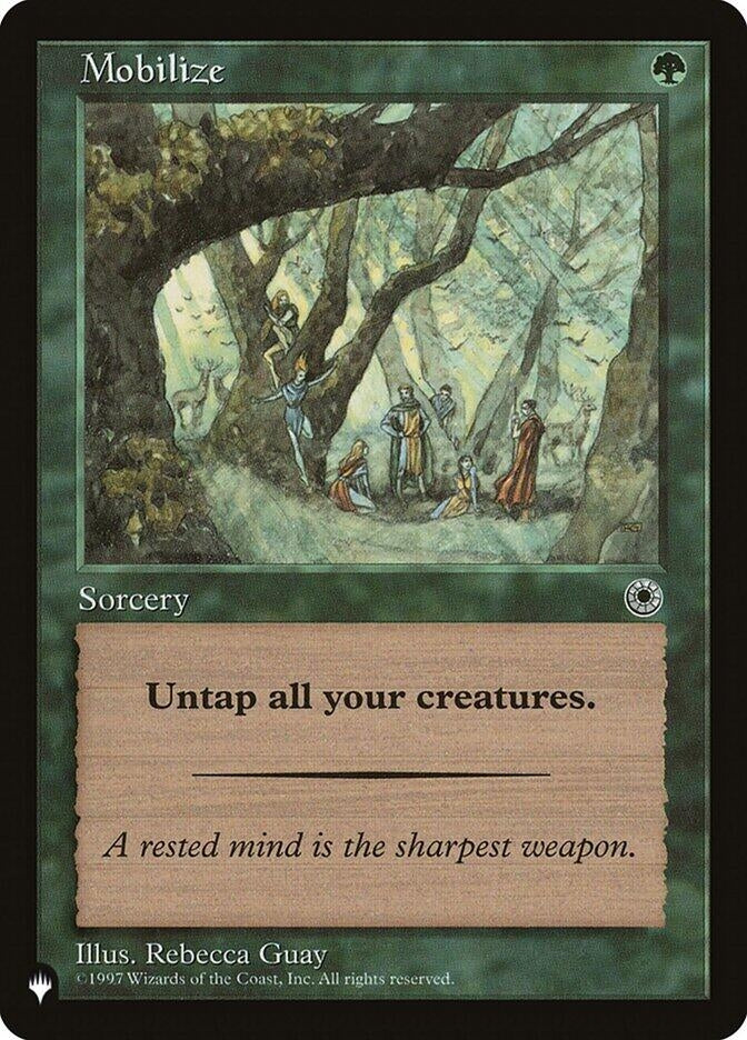 Image for Mobilize (The List Reprints) - Magic: The Gathering