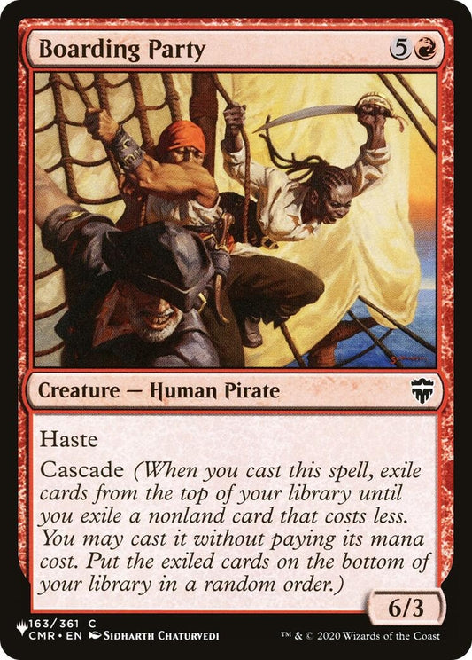 Image for Boarding Party (163/361) (The List Reprints) - Magic: The Gathering