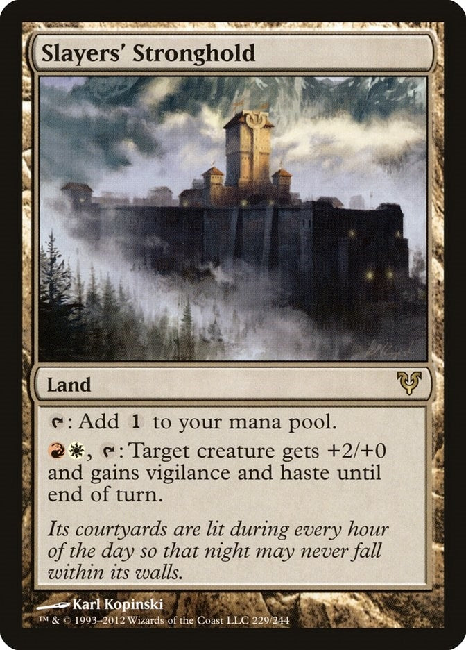 Image for Slayers' Stronghold (229) (Avacyn Restored) - Magic: The Gathering