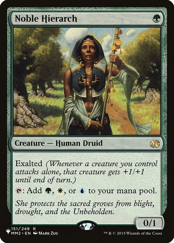 Image for Noble Hierarch (151/249) (The List Reprints) - Magic: The Gathering