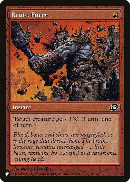 Image for Brute Force (116/165) (The List Reprints) - Magic: The Gathering
