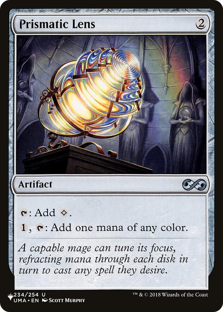 Image for Prismatic Lens (234/254) (The List Reprints) - Magic: The Gathering