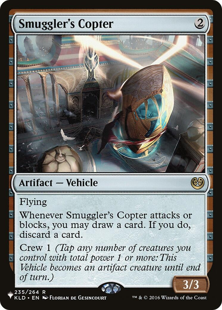 Image for Smuggler's Copter (235/264) (The List Reprints) - Magic: The Gathering