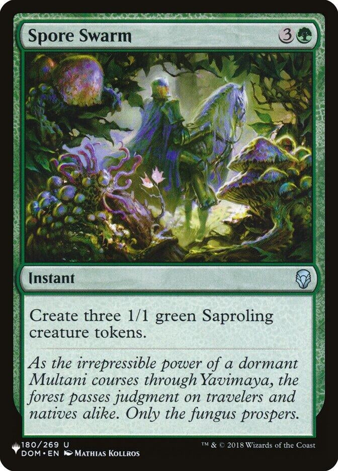 Image for Spore Swarm (180/269) (The List Reprints) - Magic: The Gathering