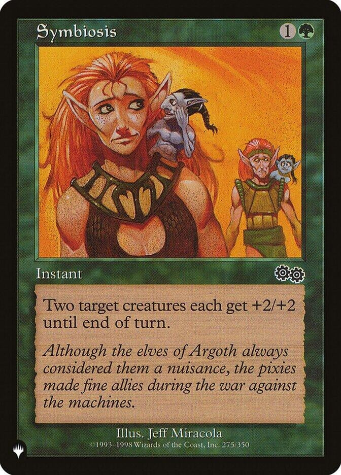 Image for Symbiosis (275/350) (The List Reprints) - Magic: The Gathering