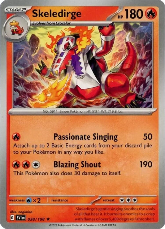 Image for Skeledirge (038/198) (Deck Exclusives) - Pokemon