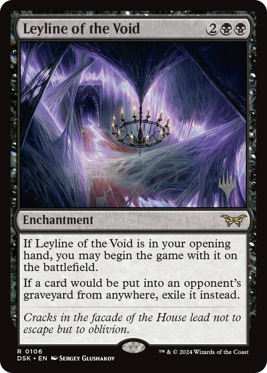 Image for Leyline of the Void (106) (Promo Pack: Duskmourn: House of Horror) - Magic: The Gathering