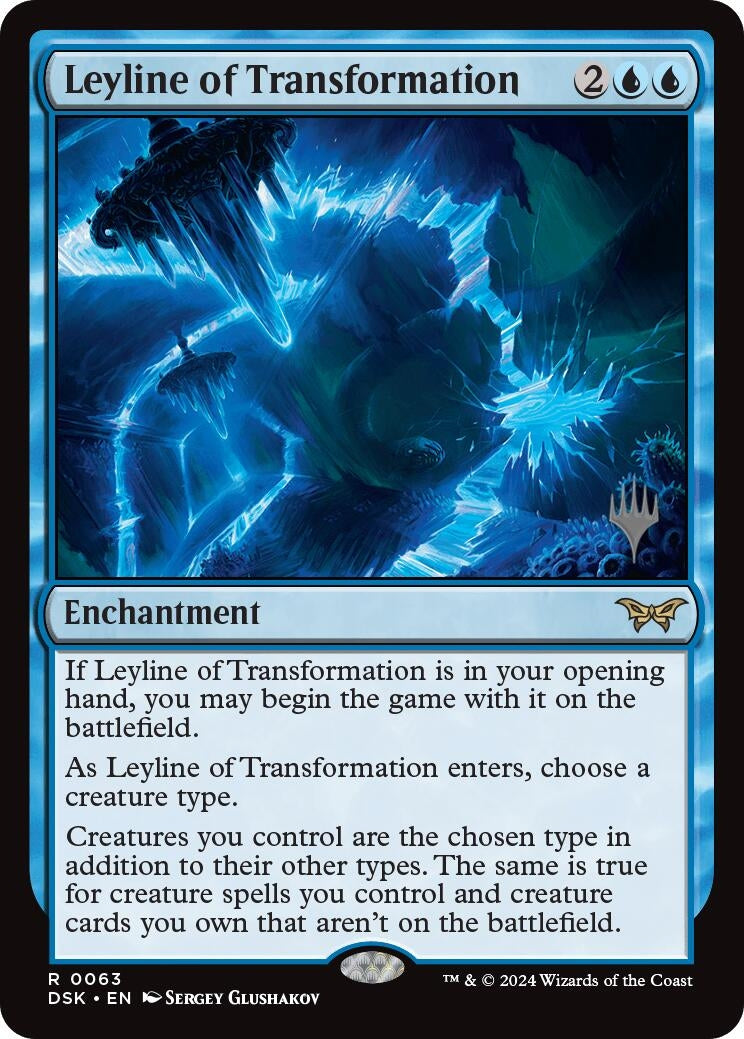 Image for Leyline of Transformation (63) (Promo Pack: Duskmourn: House of Horror) - Magic: The Gathering
