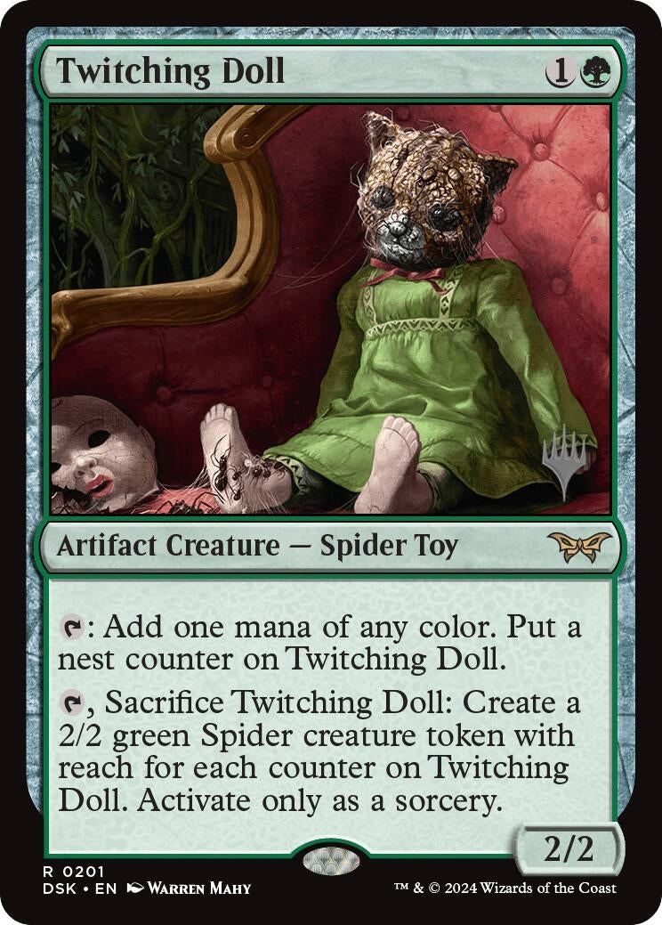 Image for Twitching Doll (201) (Promo Pack: Duskmourn: House of Horror) - Magic: The Gathering