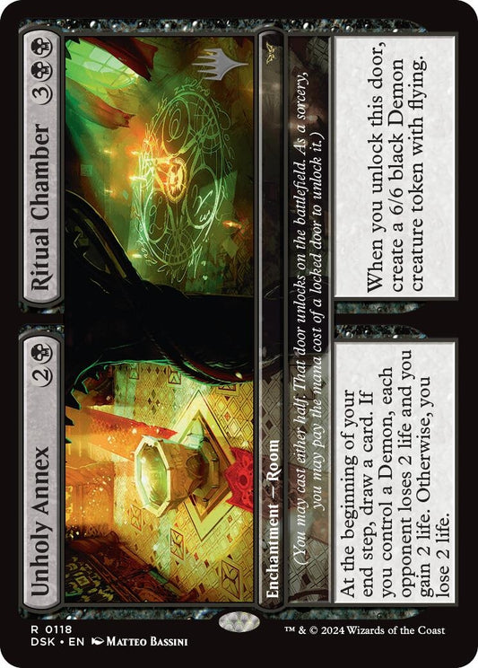 Image for Unholy Annex // Ritual Chamber (118) (Promo Pack: Duskmourn: House of Horror) - Magic: The Gathering