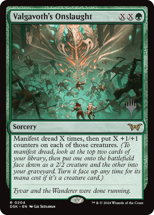 Image for Valgavoth's Onslaught (204) (Promo Pack: Duskmourn: House of Horror) - Magic: The Gathering